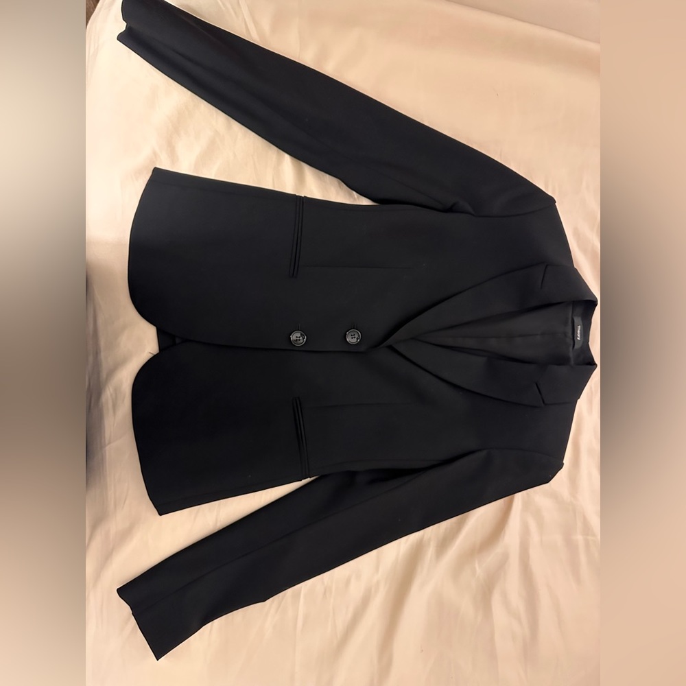 Classic Blazer in Sevona Stretch Wool, size 0